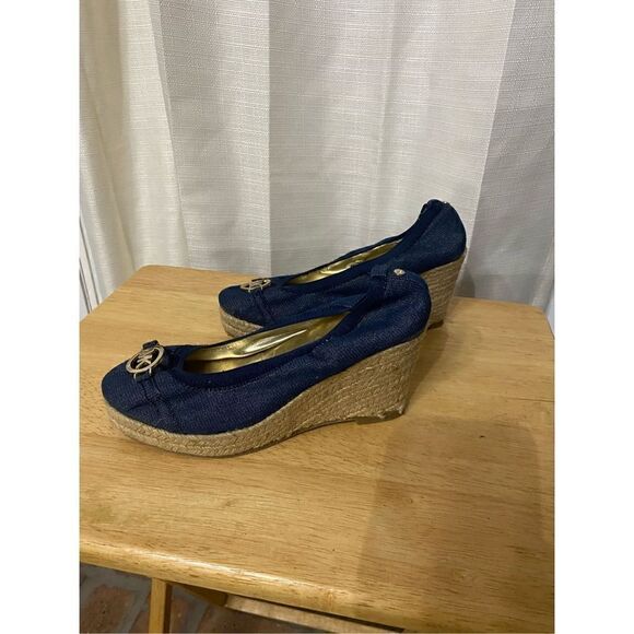 Michael Kors denim wedge   - Picture 5 of 11